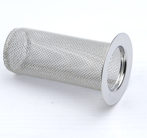 Chất lượng cao thép không gỉ xi lanh lưới màn hình lọc ống đôi Inline lưới màn hình cho hiệu quả lọc - Product Image 4