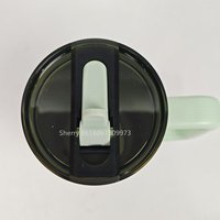 100% gobelet en paille Protour isolé en acier inoxydable étanche couleur dorée 40oz gobelet Pro Tour avec poignée et paille