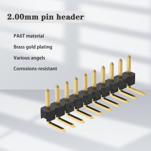 2.54mm Pitch maschio <span class=keywords><strong>Pin</strong></span> intestazione per <span class=keywords><strong>Raspberry</strong></span> <span class=keywords><strong>Pi</strong></span> per Arduino doppia fila singola fila ponticello saldatura martello in ottone contatto ABS - Product Image 3
