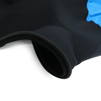 Combinaison de surf imperméable personnalisée combinaison de kayak sèche avec couverture de jupe de kayak jupe de kayak et manchette de cou en latex néoprène