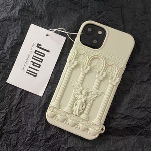ซิลิโคนรูปนางฟ้าสามมิติที่ทันสมัยและสร้างสรรค์ เหมาะสำหรับเคสโทรศัพท์ของ Apple ป้องกันการตกกระแทกและกันแรงกระแทก - Product Image 3