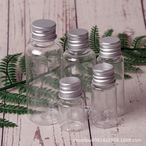 Yun Jia You Shang Transparent <b>Plastic</b> <b>Bottle</b> 5-100ml Aluminum Cap For Lotion Dispensing <b>Small</b> Sealed <b>Bottles</b> With Caps - Product Image 3