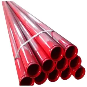 ERW ASTM A795 tubo in acciaio zincato in acciaio al carbonio SCH10 tubo antincendio zincato