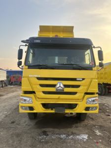 Camion benne HOWO 6x4 neuf avec 10 roues, 45 tonnes, haute qualité. Moteur Weichai. - Product Image 5