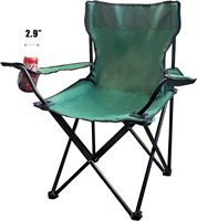 Chaises de camping pliantes portables en Oxford légères pour l'extérieur, vente en gros WOQI