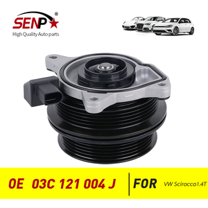 SENP Auto Parts Venta directa <span class=keywords><strong>de</strong></span> fábrica Nueva bomba <span class=keywords><strong>de</strong></span> agua <span class=keywords><strong>de</strong></span> refrigeración para Audi A1 11-14 Seat <span class=keywords><strong>Ibiza</strong></span> Golf Jetta Polo Tiguan OEM 03C 121 004 J - Product Image 2