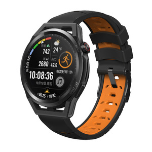 HMJ Bracelet de montre de remplacement universel en caoutchouc de silicone de luxe de bonne qualité 20mm 22mm Bracelet de montre pour <span class=keywords><strong>Huawei</strong></span> samsung - Product Image 3