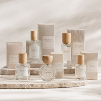 Coffrets Cadeaux de Parfum Personnalisés avec Vaporisateur de Voyage 50ml et Design en Verre Transparent Style Halloween