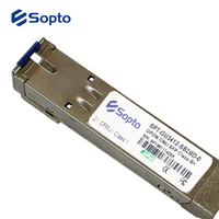 Sopto Transceiver GPON ONU SFP 1.5G/2.5G, antarmuka SC 1310nmTx/1490nmRx Kelas B + GPON ONU ONT SFP