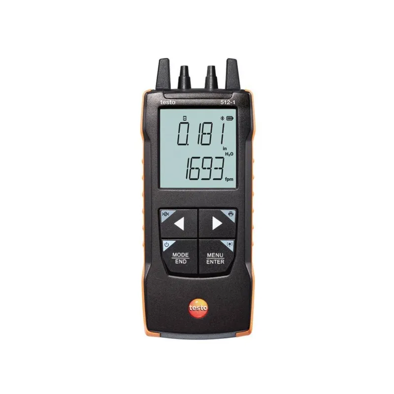 アプリ接続付きデジタル差圧測定器TESTO512-1