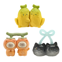 Katten PAI Fun Fruits Blind Box Schattig Harsen Kattenfiguurtje Mystery Box voor Verrassingsverjaardagscadeaus Kawaii Kamerdecoratie Verzamelbaar Speelgoed