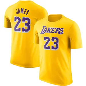 现货批发定制美国篮球服最优质男式t恤NBAA所有球队-勒布朗 #23篮球服