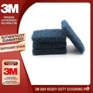 Industriel 3M 88 #   Tampon de nettoyage robuste pour sols durs, idéal pour la restauration, l'industrie et la cuisine - Product Image 2