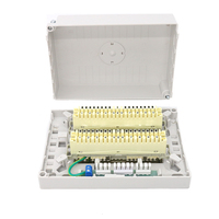 MT-2302 20 Paires Couronne Boîte de Distribution avec Krone Module de Déconnexion et Fil De Terre