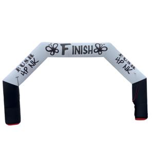 Lengkungan selamat datang tiup besar untuk acara luar ruangan balap garis menyelesaikan olahraga pintu masuk promosi tiup - Product Image 1