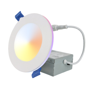 FCC ETL Energy Star Regulable Smart RGBCW Embedded Dual Model Switching Panel de luz empotrada con luz nocturna - Product Image 1