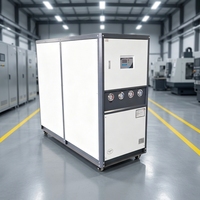 Máquina de Enfriamiento de Agua por Aire de 5HP al por Mayor con Bomba de Paletas y Tanque de Acero Inoxidable SUS304, Precisión de ±0.2°C