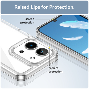 Funda Transparente para <span class=keywords><strong>Redmi</strong></span> 15C, Nueva Tendencia, Antiarañazos, Delgada, TPU+Acrílico 2 en 1, Funda Protectora Antigolpes para Teléfono Móvil <span class=keywords><strong>Redmi</strong></span> 15C - Product Image 4