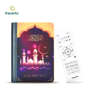 Equantu โคมไฟหนังสือ2024เล่มลำโพงคัมภีร์กุรอานมี15ภาษาดาวน์โหลดฟรีเครื่องเล่นเพลงอัลกุรอาน MP3 - Product Image 5
