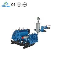 Pompe à boue à piston triplex BW450, pompe à boue haute pression pour forage de puits d'eau, 10 MPa, puissance 55 kW, cylindre 100 mm, course 110 mm