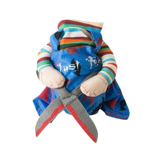 Divertente Costume <span class=keywords><strong>di</strong></span> Halloween Scissorhands per Cani e Gatti, Abbigliamento Spaventoso per Feste a Tema per Razze Piccole e Medie Blu - Product Image 5