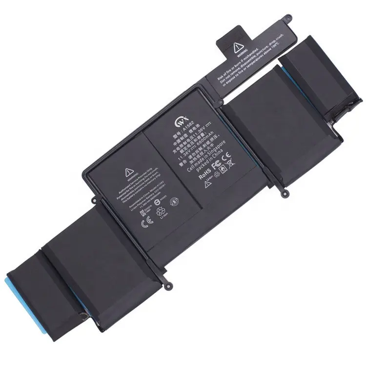 OEM के निचले स्तर बैटरी A1582 लैपटॉप बैटरी के लिए मैकबुक प्रो 13 A1502 2015 11.42V 75WH
