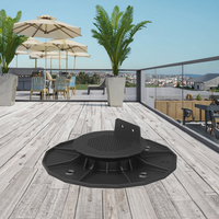 Support de terrasse réglable en plastique robuste XF-T601B de 20-30 mm à faible hauteur (0,8-1,18 po) pour terrasses et balcons extérieurs