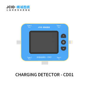 Tester di Ricarica JCID CD01 2.4 Pollici, Voltmetro Digitale PD, Misuratore di Corrente, Supporto Type_C/USB3.0, Monitoraggio in Tempo Reale della Ricarica Rapida - Product Image 2