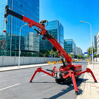 1 Tonne 2 Tonnen 3 Tonnen Fly-Jib Teleskop-Spinnenkran zum Fabrikpreis