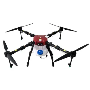 4 axis 10Liter long flying time drones professional long distance with 4k camera and gps for agricultural spraying