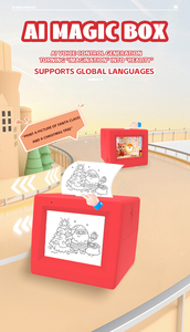 <span class=keywords><strong>Imprimante</strong></span> thermique portable à commande vocale IA pour images, dessins d'enfants, coloriages, notes d'étude – <span class=keywords><strong>Imprimante</strong></span> robotique intelligente IA sans encre à commande vocale - Product Image 2
