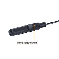 Lampe torche tactique LED rechargeable 1000 lumens avec laser rouge et vert, étanche IP68, en alliage d'aluminium, pour la chasse et la randonnée