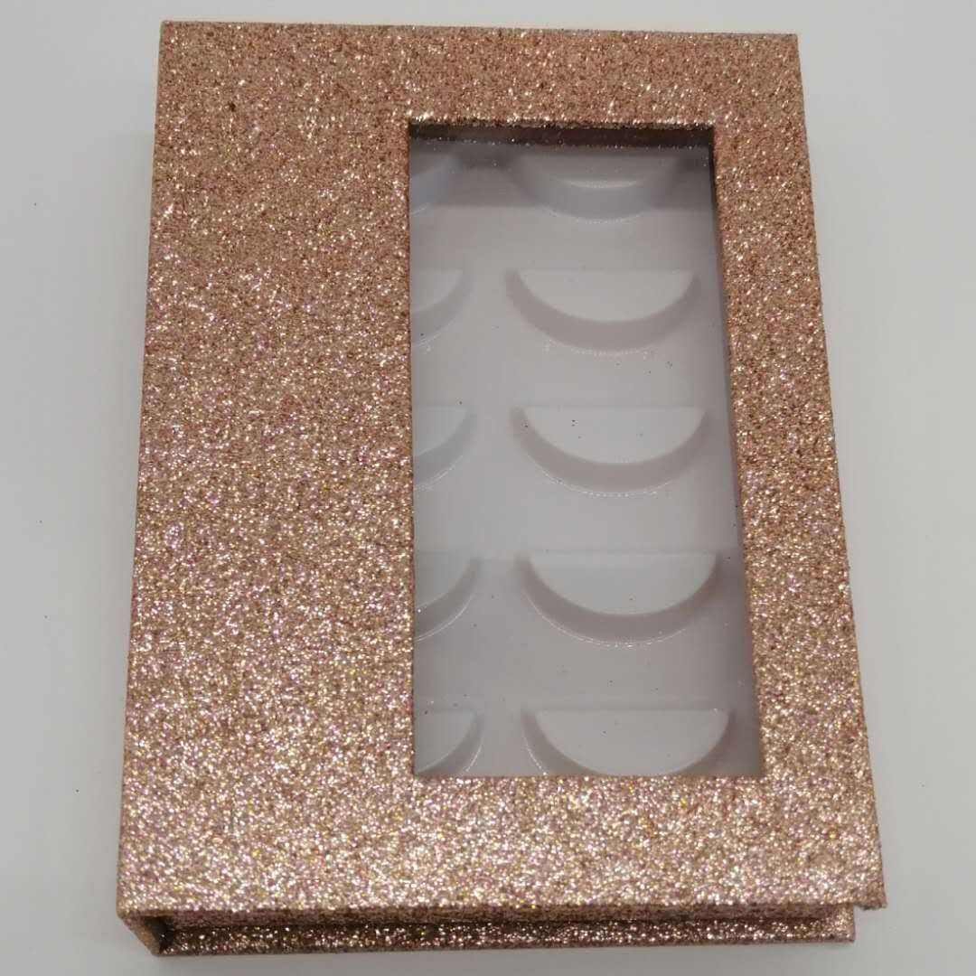 หนังสือขนตาสีโรสโกลด์5คู่