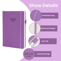 Carnet personnalisé à couverture rigide, journal personnalisé, carnet promotionnel pour étudiants