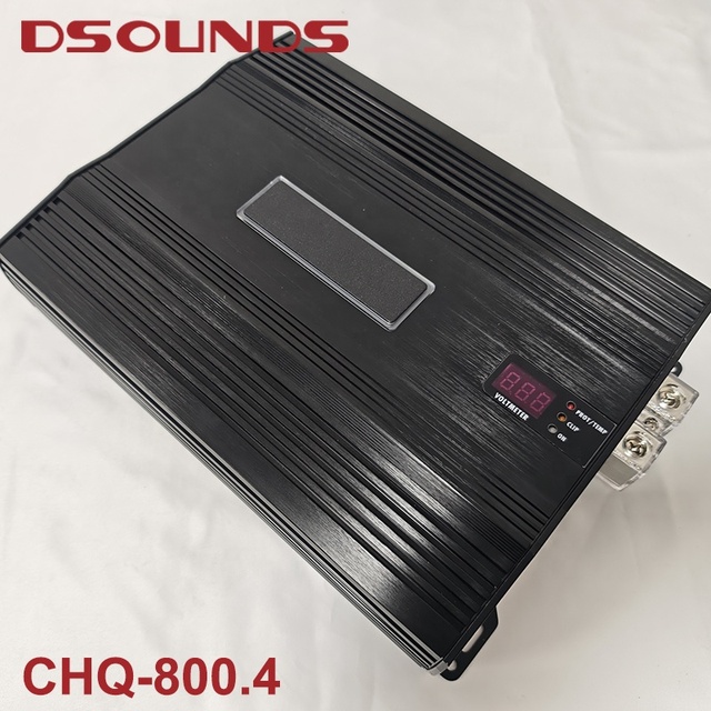 Wholesale Big Power 4CH Car Amplifier Full Range Brazilian Style Car Amplifier with 800WrmsX4CH Customizable Car Amplifier