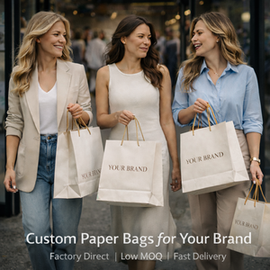 Sac shopping en papier jaune avec poignée en ruban, emballage de couleur vive pour les magasins de détail, les boutiques de cadeaux, l'utilisation de marchandises - Product Image 6