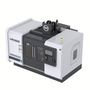 Máquina CNC de marca Minnuo, máquina de fresado vertical de mecanizado de superficie inclinada de Metal - Product Image 6