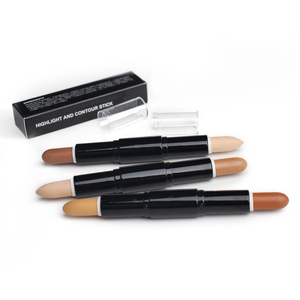 Stick de maquillage vegan double-embout personnalisé OEM, correcteur, contour, <span class=keywords><strong>bronzer</strong></span>, fini mat, haute couvrance - Product Image 3