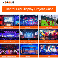 Kolay Kurulumlu Kiralık LED Ekran Paneli P3.91 Led Sahne Ekranı İç Mekan Dış Mekan LED Video Duvar Ekranı DJ Etkinlikleri için