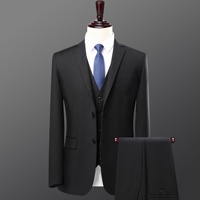 Costume de Soirée Designer Homme – Ensemble Deux Pièces Européen pour Invité de Mariage – Blazer 2 Boutons et Pantalon Habillé – Tenue de Travail Formelle – Costume d'Affaires
