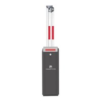 Barrière de parking pliable intelligente à commande à distance haute vitesse TGW - Équipement de stationnement durable et résistant à l'eau