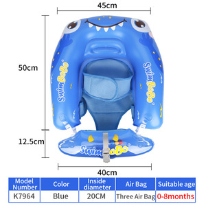 スイムボボ膨らませベビープールフロート圧縮性プールフロート幼児ソフト固体スイミングトレーナーベビーフロート - Product Image 6
