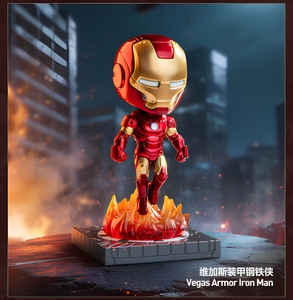 POP MART Mar Vels Ir Ons Mans Chronicles Series Blind Box, <span class=keywords><strong>Figurine</strong></span> d'action, Modèle de collection, Ornement de décoration de bureau - Product Image 5