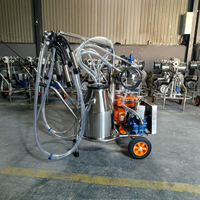 Machine à traire portative de moteur électrique et à essence de Offre Spéciale Machine à traire polyvalente de petit type d'utilisation de chameau de chèvre de vache
