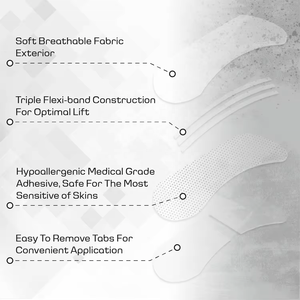 แผ่นแปะจมูกใส CM 3PET ป้องกันการแพ้ แรงยึดติดพิเศษ ช่วยลดเหงื่อ สำหรับเล่นกีฬา ช่วยให้หายใจสะดวก - Product Image 3