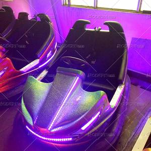 Atracción de Parque de Diversiones, Coche de Choque Dorado a Batería para Adultos en Venta - Product Image 3