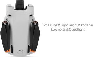 8 hélices Mavic Mini 3 Pro 6030F de bajo ruido y liberación rápida compatibles con Black Orange - Product Image 4