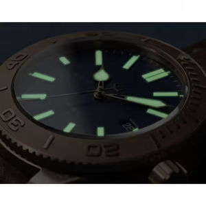 Vente directe d'usine, montre mécanique automatique en cuir véritable, bracelet en bronze pour homme - Product Image 5