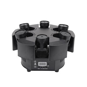 <span class=keywords><strong>Fari</strong></span> mobili Laser <span class=keywords><strong>RGB</strong></span> a 6 teste con luce Laser per Night Club - Product Image 4