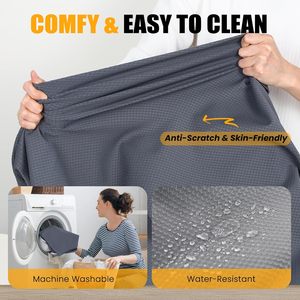 Custom Fit Hunde bett für Limousine SUV <span class=keywords><strong>Truck</strong></span> Rutsch feste Auto Rücksitz bezug Komfort Stütz schaum Easy Clean Pet Mat Kissen - Product Image 4